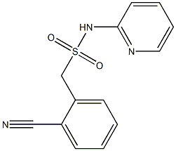 1-(2-cyanophenyl)-N-(pyridin-2-yl)methanesulfonamide