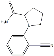 1-(2-cyanophenyl)pyrrolidine-2-carboxamide Structure