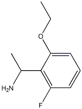 1-(2-ethoxy-6-fluorophenyl)ethan-1-amine Structure