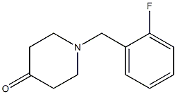  1-(2-fluorobenzyl)piperidin-4-one