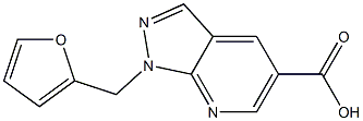 1-(2-furylmethyl)-1H-pyrazolo[3,4-b]pyridine-5-carboxylic acid