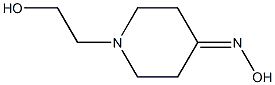 1-(2-hydroxyethyl)piperidin-4-one oxime|