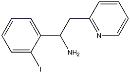  1-(2-iodophenyl)-2-(pyridin-2-yl)ethan-1-amine