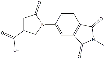 1-(2-methyl-1,3-dioxo-2,3-dihydro-1H-isoindol-5-yl)-5-oxopyrrolidine-3-carboxylic acid