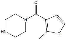 1-(2-methyl-3-furoyl)piperazine Structure