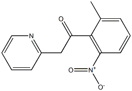 1-(2-methyl-6-nitrophenyl)-2-(pyridin-2-yl)ethan-1-one|