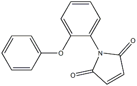 1-(2-phenoxyphenyl)-2,5-dihydro-1H-pyrrole-2,5-dione 化学構造式