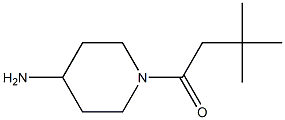 1-(3,3-dimethylbutanoyl)piperidin-4-amine 结构式