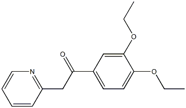 1-(3,4-diethoxyphenyl)-2-(pyridin-2-yl)ethan-1-one