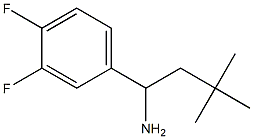 1-(3,4-difluorophenyl)-3,3-dimethylbutan-1-amine