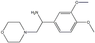 1-(3,4-dimethoxyphenyl)-2-morpholin-4-ylethanamine