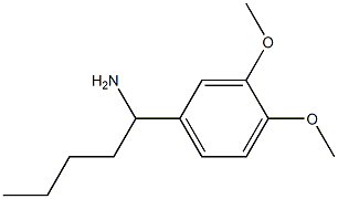 1-(3,4-dimethoxyphenyl)pentan-1-amine