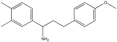 1-(3,4-dimethylphenyl)-3-(4-methoxyphenyl)propan-1-amine