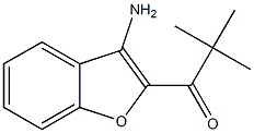 1-(3-amino-1-benzofuran-2-yl)-2,2-dimethylpropan-1-one Structure