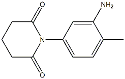 1-(3-amino-4-methylphenyl)piperidine-2,6-dione|