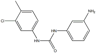 1-(3-aminophenyl)-3-(3-chloro-4-methylphenyl)urea Structure