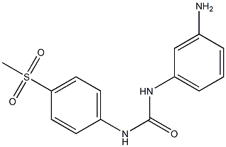 1-(3-aminophenyl)-3-(4-methanesulfonylphenyl)urea