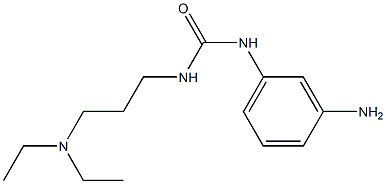 1-(3-aminophenyl)-3-[3-(diethylamino)propyl]urea Structure