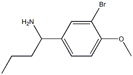 1-(3-bromo-4-methoxyphenyl)butan-1-amine