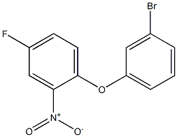 1-(3-bromophenoxy)-4-fluoro-2-nitrobenzene