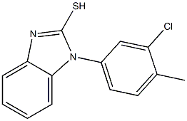 1-(3-chloro-4-methylphenyl)-1H-1,3-benzodiazole-2-thiol