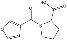 1-(3-furoyl)pyrrolidine-2-carboxylic acid