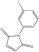 1-(3-iodophenyl)-2,5-dihydro-1H-pyrrole-2,5-dione Struktur