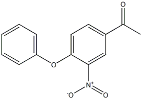 1-(3-nitro-4-phenoxyphenyl)ethan-1-one Structure