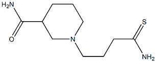 1-(4-amino-4-thioxobutyl)piperidine-3-carboxamide Structure