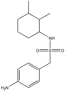 1-(4-aminophenyl)-N-(2,3-dimethylcyclohexyl)methanesulfonamide