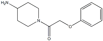 1-(4-aminopiperidin-1-yl)-2-phenoxyethan-1-one 结构式