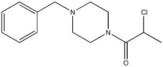 1-(4-benzylpiperazin-1-yl)-2-chloropropan-1-one