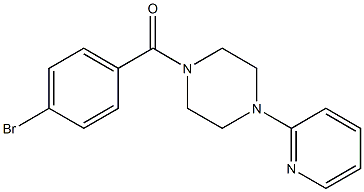  1-(4-bromobenzoyl)-4-pyridin-2-ylpiperazine