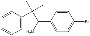 1-(4-bromophenyl)-2-methyl-2-phenylpropan-1-amine|