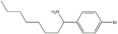1-(4-bromophenyl)octan-1-amine