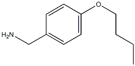 1-(4-butoxyphenyl)methanamine 化学構造式