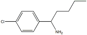  1-(4-chlorophenyl)pentan-1-amine