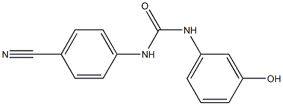 1-(4-cyanophenyl)-3-(3-hydroxyphenyl)urea|