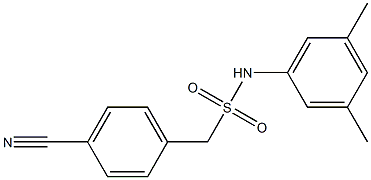 1-(4-cyanophenyl)-N-(3,5-dimethylphenyl)methanesulfonamide