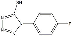 1-(4-fluorophenyl)-1H-1,2,3,4-tetrazole-5-thiol Structure
