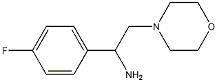 1-(4-fluorophenyl)-2-morpholin-4-ylethanamine