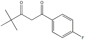  1-(4-fluorophenyl)-4,4-dimethylpentane-1,3-dione