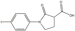 1-(4-iodophenyl)-2-oxopyrrolidine-3-carboxylic acid