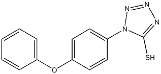 1-(4-phenoxyphenyl)-1H-1,2,3,4-tetrazole-5-thiol Structure