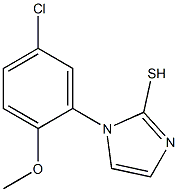  1-(5-chloro-2-methoxyphenyl)-1H-imidazole-2-thiol