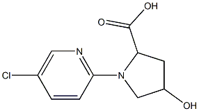  1-(5-chloropyridin-2-yl)-4-hydroxypyrrolidine-2-carboxylic acid