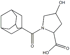 1-(adamantan-1-ylcarbonyl)-4-hydroxypyrrolidine-2-carboxylic acid