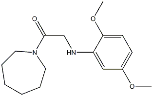  1-(azepan-1-yl)-2-[(2,5-dimethoxyphenyl)amino]ethan-1-one