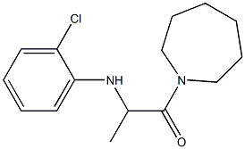 1-(azepan-1-yl)-2-[(2-chlorophenyl)amino]propan-1-one