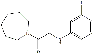 1-(azepan-1-yl)-2-[(3-iodophenyl)amino]ethan-1-one|